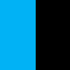 Light Blue - Black